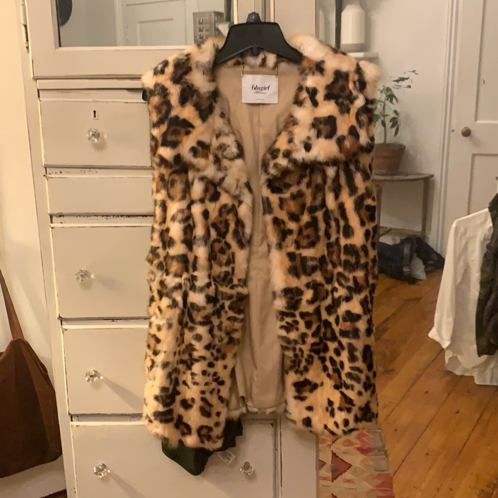 Blugirl blumarine coat size 40 made in Italy